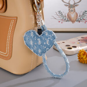 K5623 denim love pendant blue / Pendant