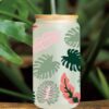 Wholesale Cartoon Cute Forest Style Plant Theme 16oz Cup UV DTF Wraps