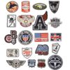 Wholesale Independence Day flag with diverse letters DIY Patches