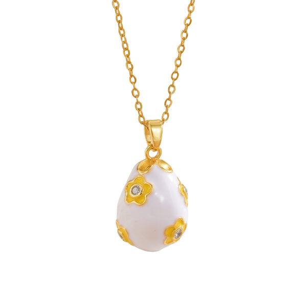 Wholesale Easter egg necklace