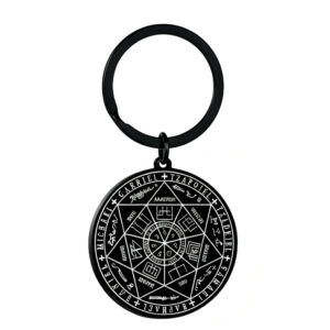 Seven archangels magic circle black 11g