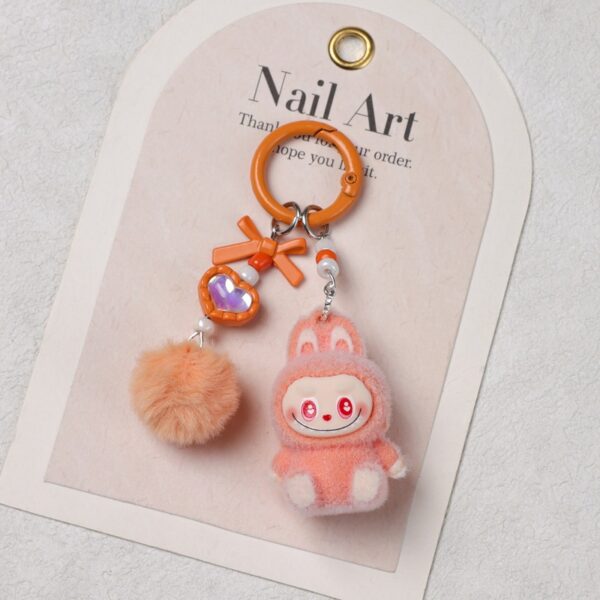 Wholesale Plush rabbit keychain/strap keychain for students, OLY Exclusive
