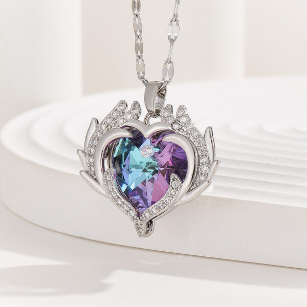 O1CN01uVFIb721aVo2lXjjS_2200783047001-0-cib Wholesale Valentine's Day Heart of the Ocean Necklace