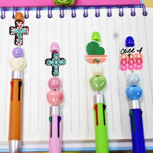 Wholesale Cartoon Soft Rubber Beads Focus Beads