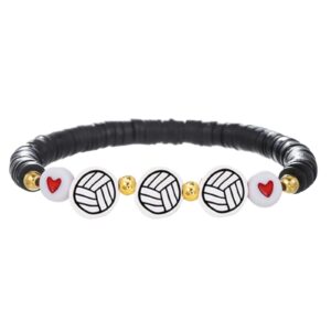 White line volleyball