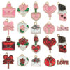 Wholesale Pink Valentine's Day Love Accessories Pendant