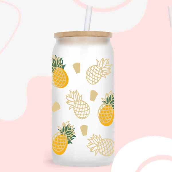 Wholesale Uv Transfer Sticker Glass C Crystal Label Crystal Sticker Exclusive for 16oz Glass C Special Sticker 23Cmx11Cm