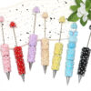 Wholesale Colorful Beaded Versatile Clay Bead Pen DIY Beadable