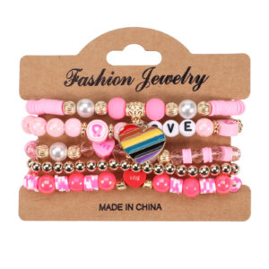 Style: four-stripe heart
