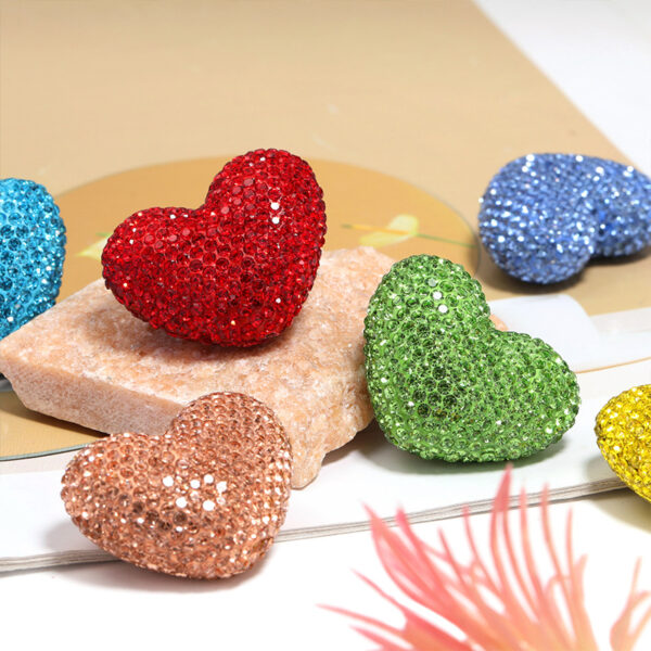 O1CN01uipE451l4QNrd94tR_2219500044765-0-cib Wholesale 5pcs Heart Bead Can Pass Straight Hole Loose Beads