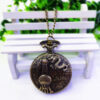 Wholesale Flip back retro scenic spot commemorative pocket watch