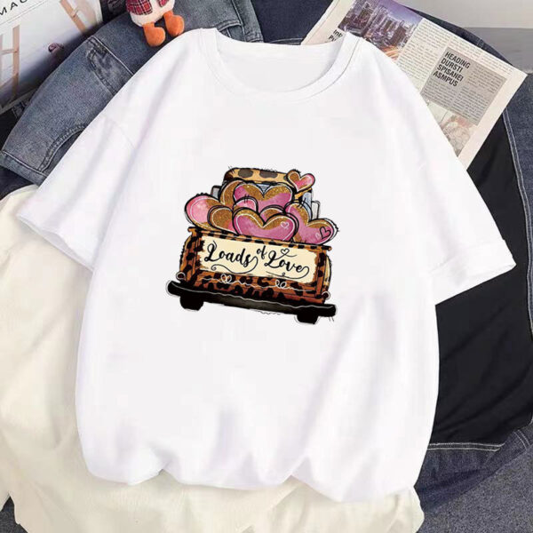 Wholesale Pink Valentine's Day Pattern UV DTF Ready to Press Transfers Wrap