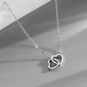 X917 double ring love steel color