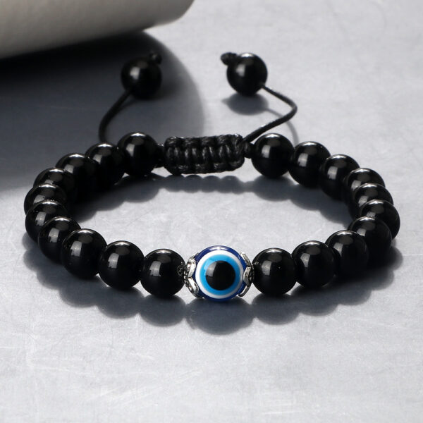 Wholesale Jewelry Bohemian Bracelet Devil's Eye Beaded Braided Hand Rope Yoga Beads Hand Jewelry