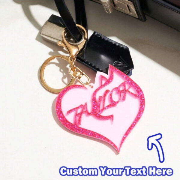 Wholesale Valentine's Day Colored Heart shaped Key