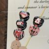 Wholesale 10pcs Love Envelope Rabbit Balloon Acrylic Beads