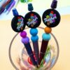 O1CN01urEUJe2FO3iQIqOgB_2216349148869-0-cib Wholesale 10pcs Creative Cartoon Education Series Silicone Beads