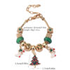 Wholesale Christmas Santa Claus Christmas Tree Snowflake Bracelet
