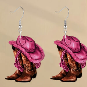 Shoes, hats and earrings