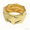 O1CN01uwndIS1lWouHvtRoi_2218670844827-0-cib Wholesale Golden wide edged wave band exaggerated bracelet