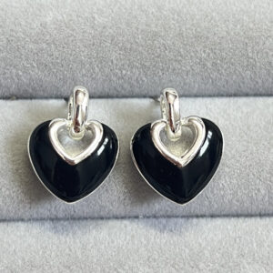 silver black 1.5*2.0cm