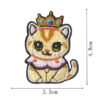 Wholesale Cartoon cat Patch Clothing DIY Patches