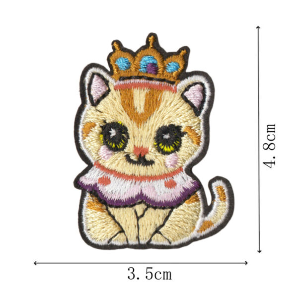 Wholesale Cartoon cat Patch Clothing DIY Patches