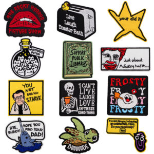 Wholesale Quotation Embroidered Cloth Sticker Letter Patch Clothing OLY Exclusive