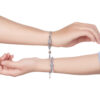 Wholesale Mountain Alliance Oath Magnetic Couple Weaving Bracelet Set