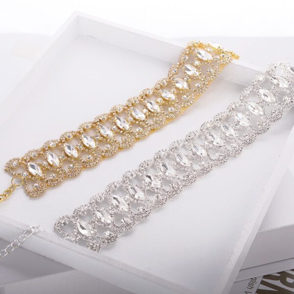 Wholesale Alloy Diamond-Studded Necklace