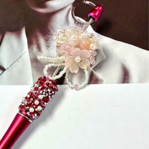 One pearl flower bead