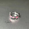 O1CN01vE4Htj1yGPhb0MPQT_2220323306551-0-cib Wholesale Valentine's Day Dopamine Star Open Ring