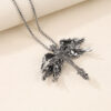 Wholesale Creative Retro Six-Winged Angel Wings Pendant Necklace