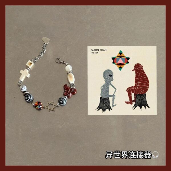 Wholesale Eason Chan Album Collection Bracelet Eason Same Style Impression Beaded Bracelet Album Cover DIY Jewelry Original