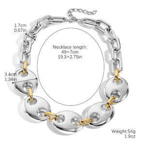 N2409-27 silver pig nose