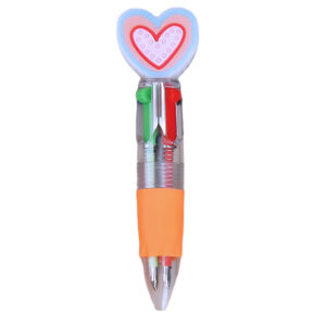 Bullet type 0.5 / Orange polka dot heart