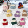 O1CN01vJrSil29eC47Hxmrp_3240098092-0-cib Wholesale Cartoon Doll Woolen Hat Doll Aessories
