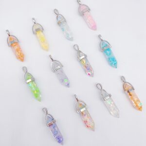 Glow-in-the-dark bullet sequins