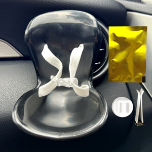 Black rope chair + incense box + clip + incense tablets