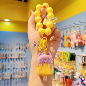 Cartoon ice cream-yellow set