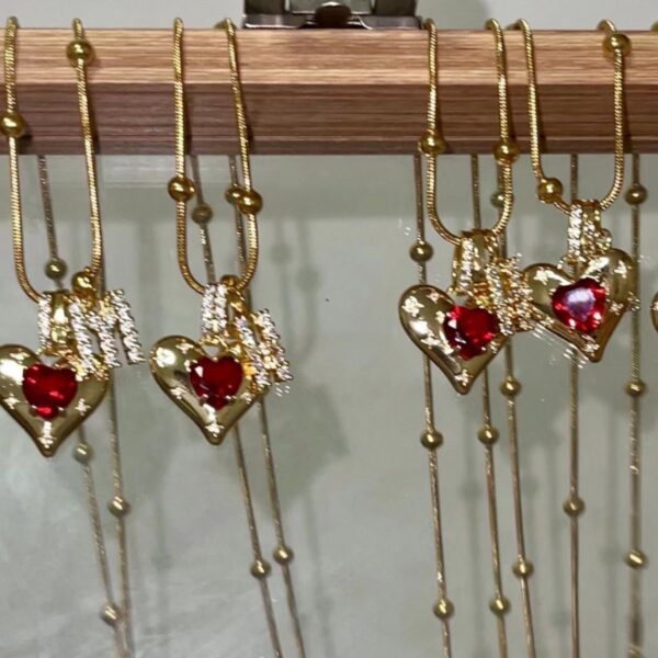 Wholesale Exquisite letter retro necklace