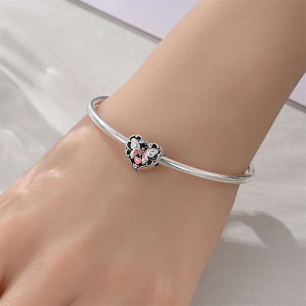 Wholesale Flowers fruits animals diverse hearts silver plated Charms