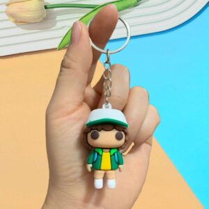 Weird plush keychain - Green hat / 5.4*3.8