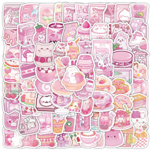 Pink ins style snacks-103 pieces