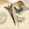Wholesale 10pcs Alloy Spot Drill Butterfly Beads Bulk Beaded Jewelry Accessories