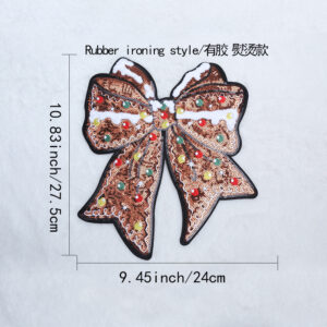 Christmas bow -------- Adhesive style