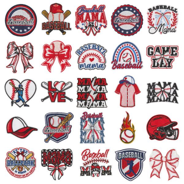 O1CN01vXELmm1C3UywMZvae_2893910025-0-cib Wholesale Baseball Series Embroider Cloth Stickers for Clothes, Shoes and Hats, Badge Patches, Team Logos, 50 Styles, with Adhesive Backing and Ironing