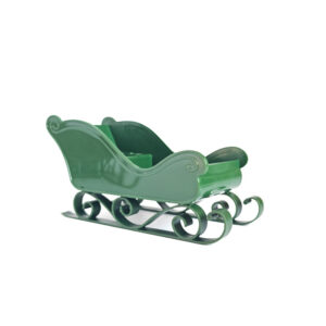 Green sled cart 1 opp bag individually packaged