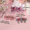 Wholesale Valentine's Day Love Bow Earrings