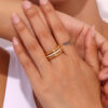 O1CN01vaq66K2AUrNRZHlEG_2213308878207-0-cib Wholesale Gold-colored zircon plain ring